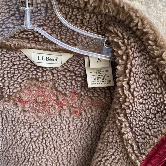 LL Bean shearling lined jacket - Picture 5 of 5